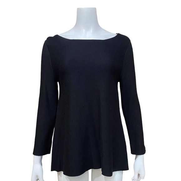 Philosophy Sweaters - Philosophy Black Sweater Size S Lightweight Boatneck